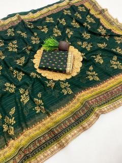 Kreshva fancy saree wholesale price in surat